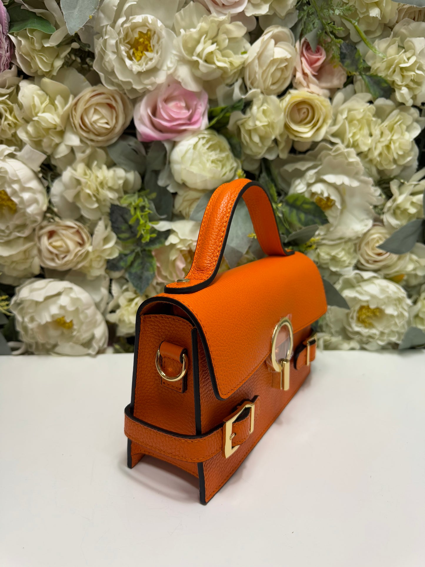 Geanta crossbody din piele naturala