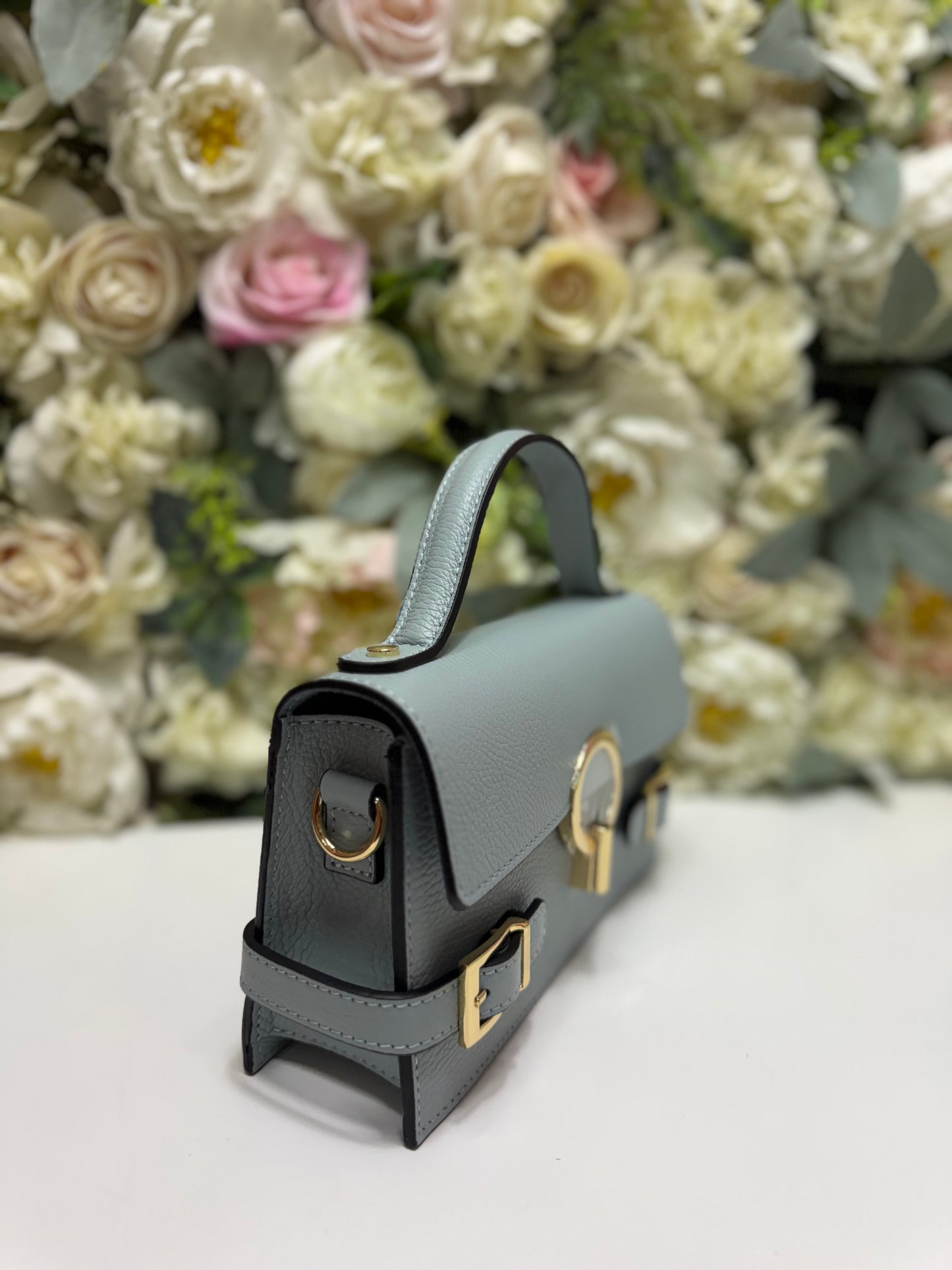 Geanta crossbody din piele naturala