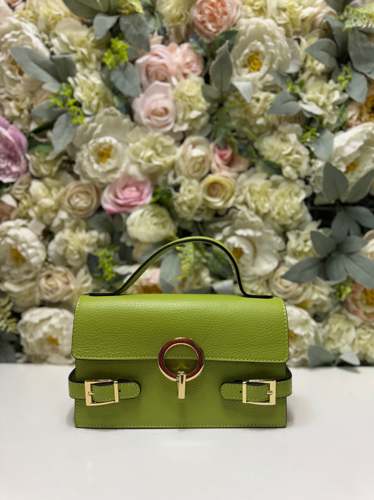 Geanta crossbody din piele naturala