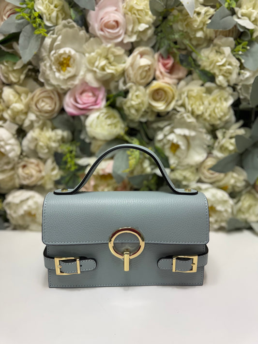 Geanta crossbody din piele naturala