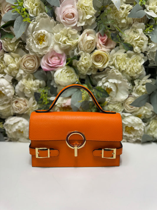 Geanta crossbody din piele naturala